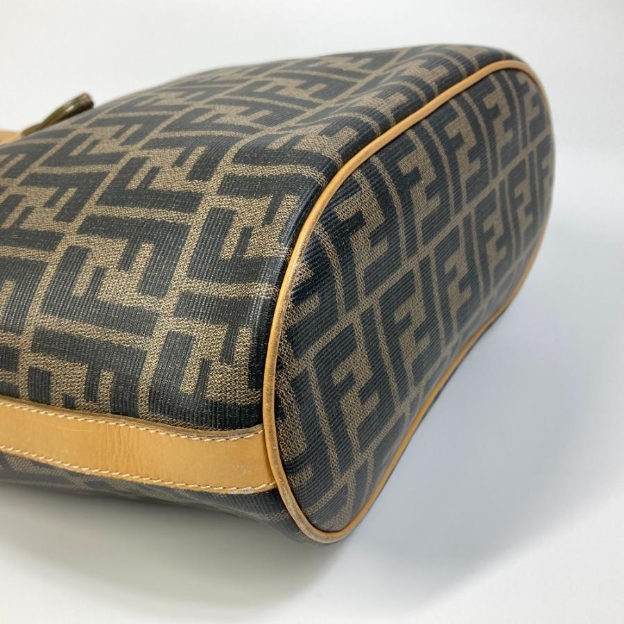 FENDI フェンディ ズッカ柄 バケツ型 トートバッグ 肩掛け FENDI フェンディ ズッカ柄 バケツ型 トートバッグ 肩掛け