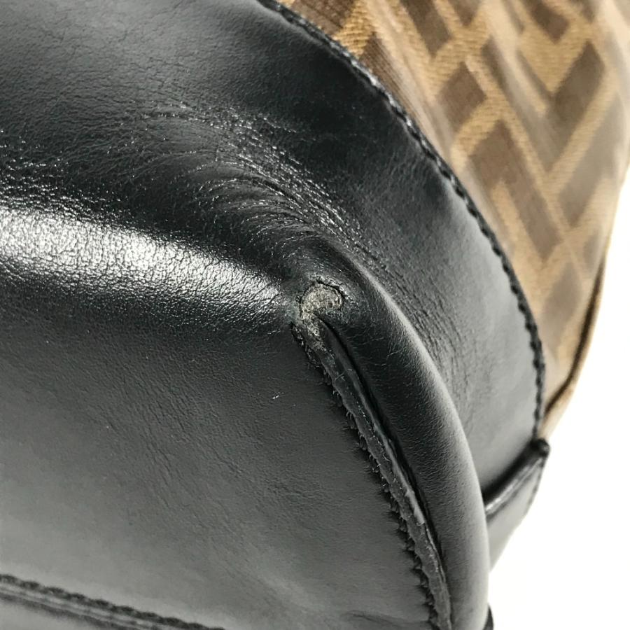 FENDI フェンディ 8BH348 ズッカ カバン ショルダーバッグ トートバッグ ブラウン メンズ【中古】 | FENDI | 07