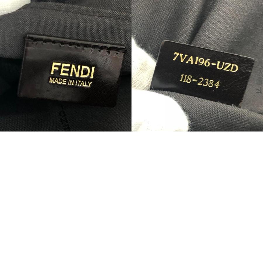 FENDI フェンディ 7VA196 ズッカ柄 トートバック カバン ハンドバック トートバッグ ブラウン レディース【中古】 | FENDI | 09