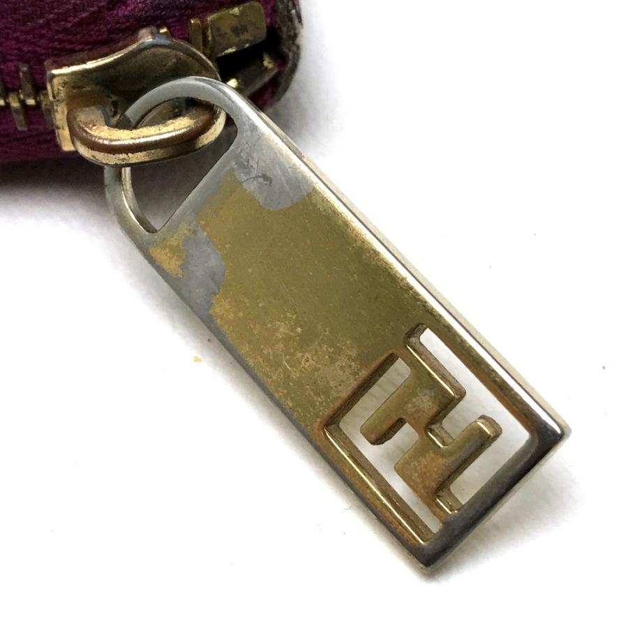 FENDI フェンディ 8M0024 長財布 フラワープリント ズッカ 長財布（あり） PVC パープル レディース | FENDI | 05