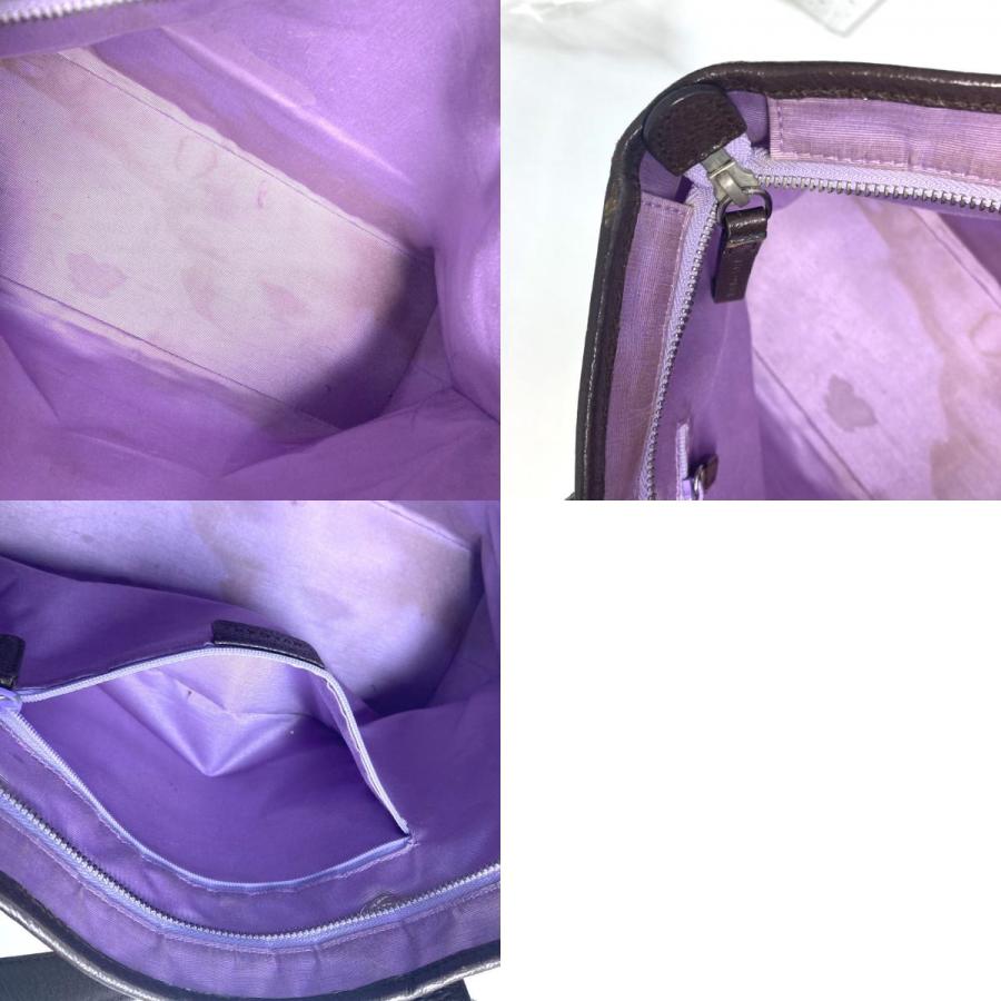 BVLGARI ブルガリ ロゴマニア カバン ショルダーバッグ 肩掛け トートバッグ ベージュ レディース【中古】 | BVLGARI | 09