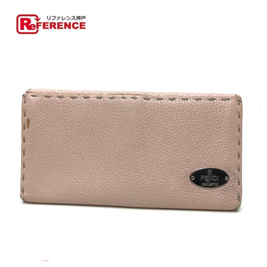 FENDI フェンディ 8M0144 2つ折りWホック長財布 ローマンレザー 
