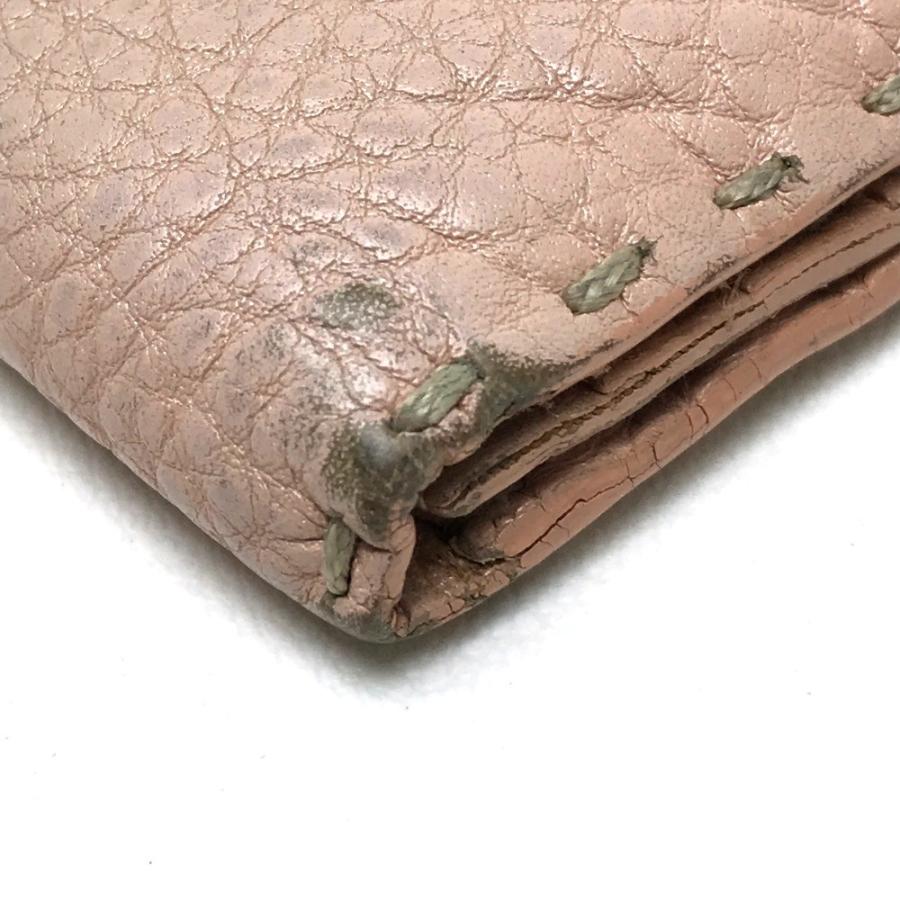 FENDI フェンディ 8M0144 Wホック長財布 ローマンレザー セレリア 長財布（あり） レザー ピンク系 レディース | FENDI | 02