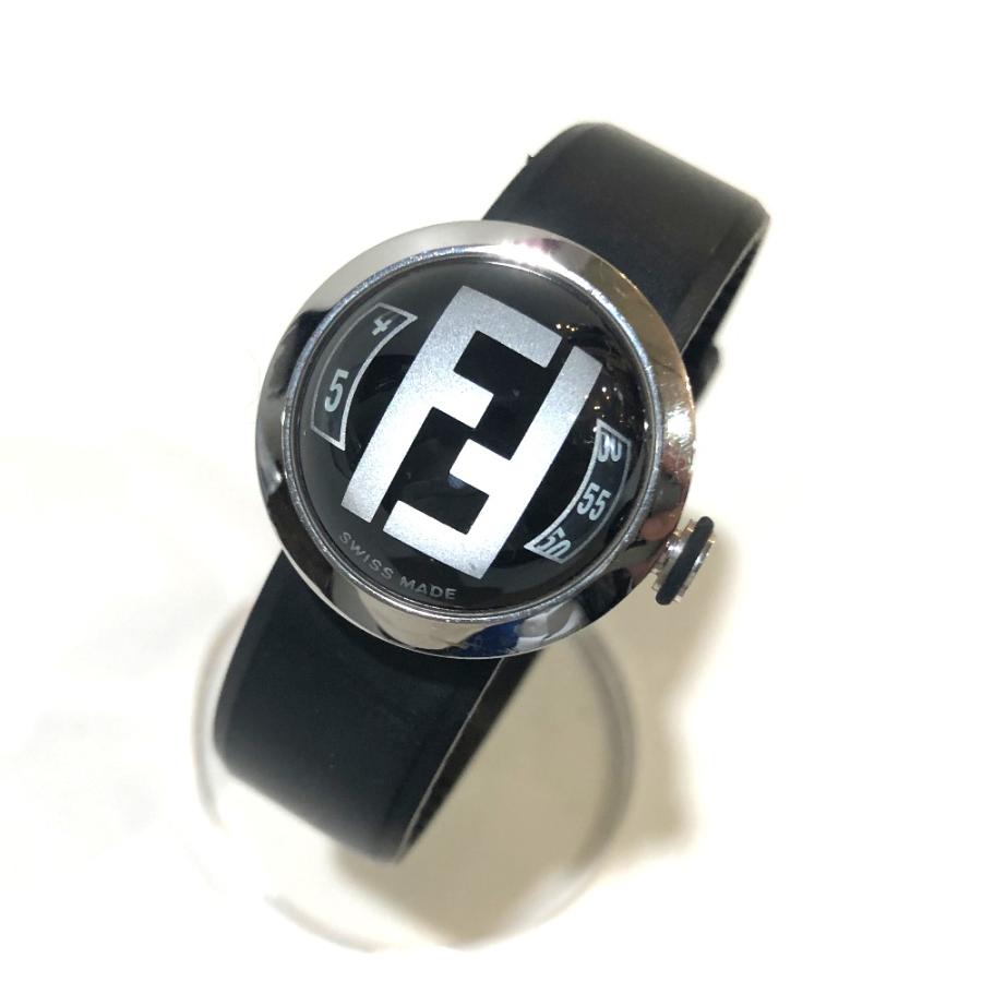 新品同様 FENDI フェンディ 8010 L FFロゴ ドーム型 ブースラ クオーツ