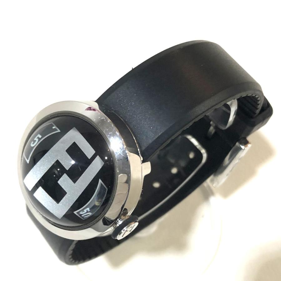 新品同様 FENDI フェンディ 8010 L FFロゴ ドーム型 ブースラ クオーツ