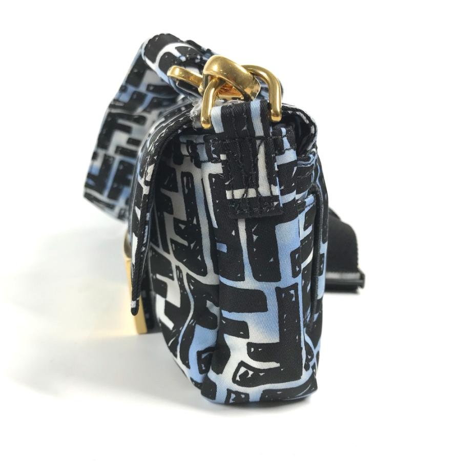 FENDI（フェンディ） 未使用 8BR784 ズッカ バゲット ミニ 2WAYバッグ