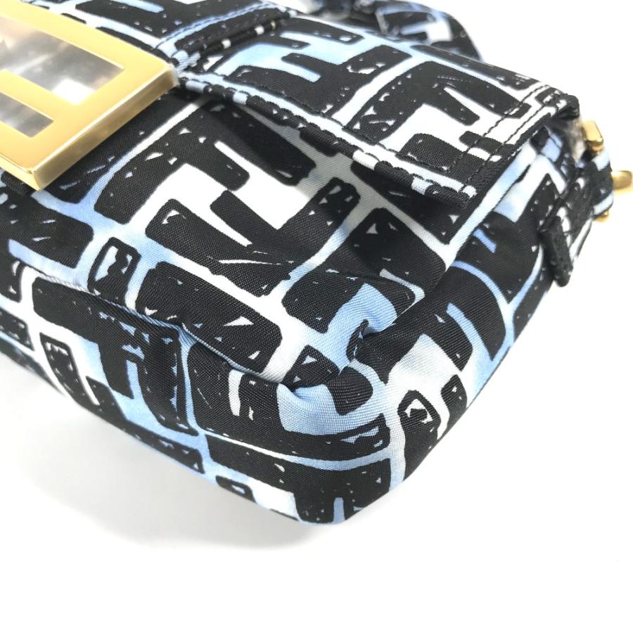 FENDI（フェンディ） 未使用 8BR784 ズッカ バゲット ミニ 2WAYバッグ
