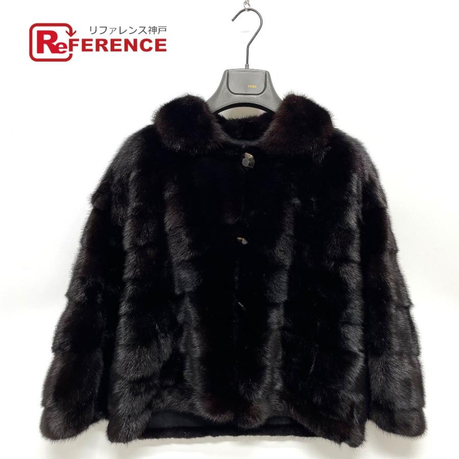 FENDI 毛皮ボレロミンクピンク40