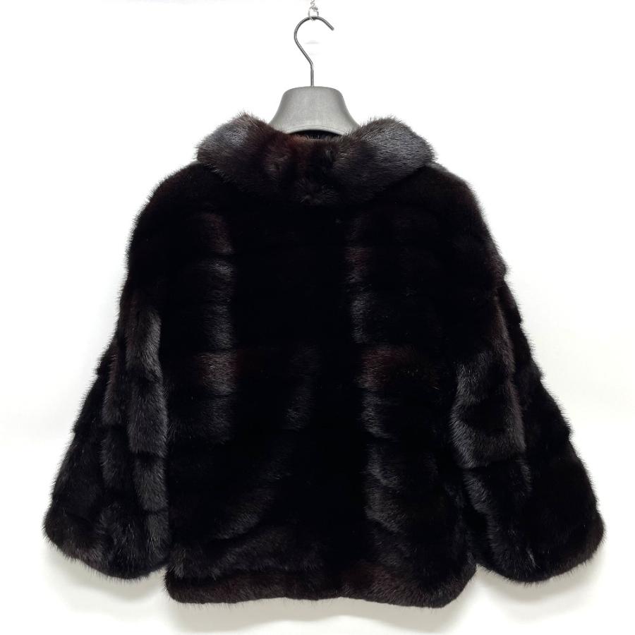 美品 FENDI フェンディ 毛皮 2021年モデル ショート丈 ボレロジャケット ミンク ブラック レディース【中古】 | FENDI | 01