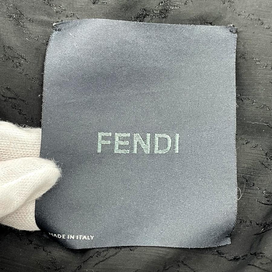 美品 FENDI フェンディ 毛皮 2021年モデル ショート丈 ボレロジャケット ミンク ブラック レディース【中古】 | FENDI | 04