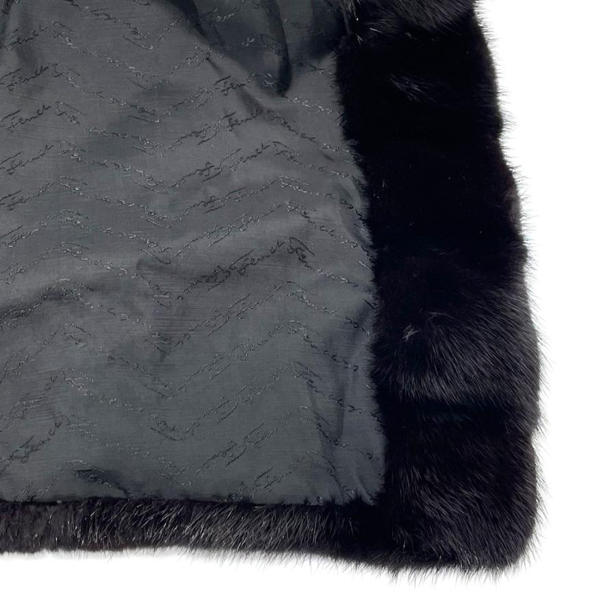 美品 FENDI フェンディ 毛皮 2021年モデル ショート丈 ボレロジャケット ミンク ブラック レディース【中古】 | FENDI | 05