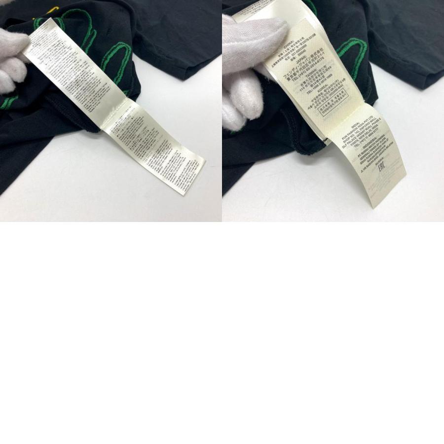 Fendi フェンディ Fy0936 刺繍 マルチ レタリング ノエル フィールディング 半袖ｔシャツ コットン ブラック メンズ 中古 564 13 リファレンス コレクション 通販 Yahoo ショッピング