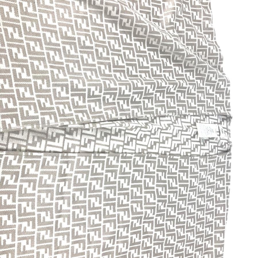 美品 FENDI フェンディ FXX782 ズッカ ロゴ アパレル ケープ コート ポンチョ ベージュ系 レディース【中古】 | FENDI | 02