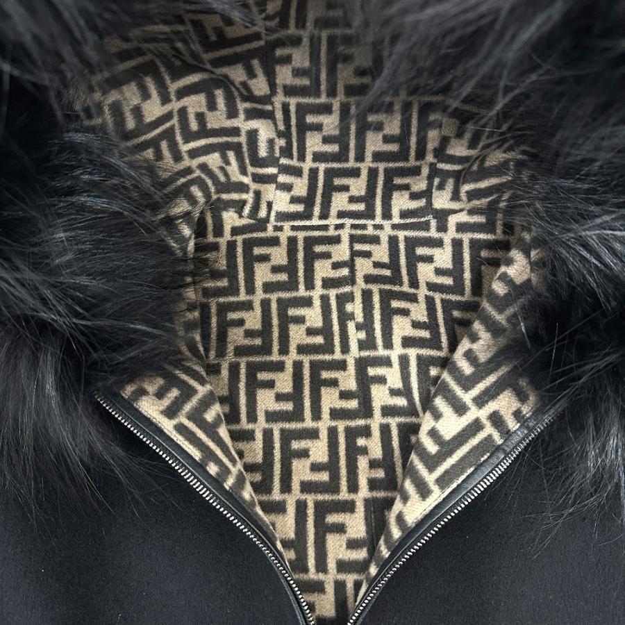 FENDI（フェンディ） 新品同様 FF8581 ズッカ柄 リバーシブル アパレル