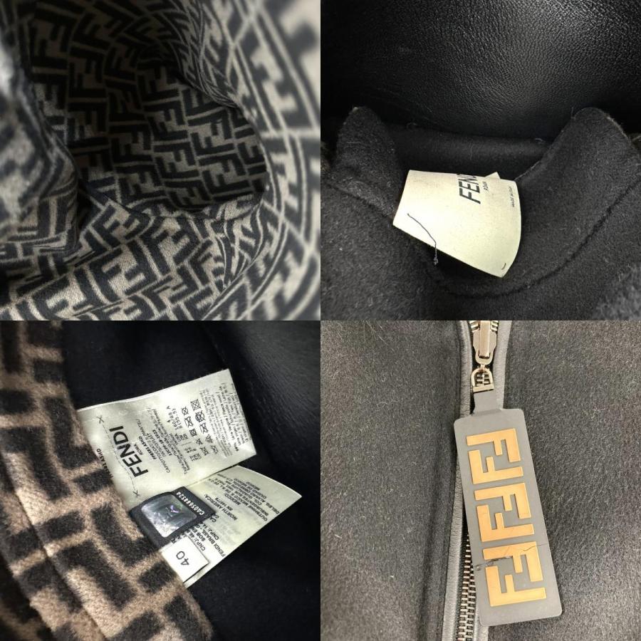 FENDI（フェンディ） 新品同様 FF8581 ズッカ柄 リバーシブル アパレル