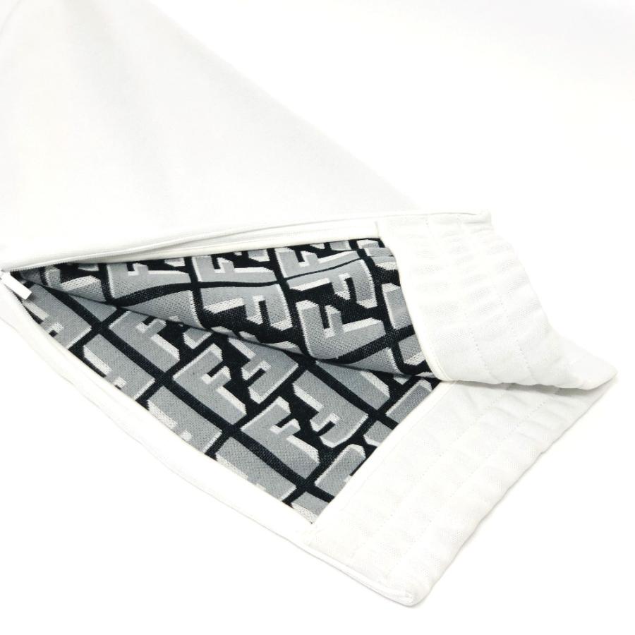 新品同様 FENDI フェンディ FAB645 ズッカ柄 アパレル トラックパンツ ジャージ ジョガーパンツ ボトムス パンツ グレー メンズ【中古】 | FENDI | 08