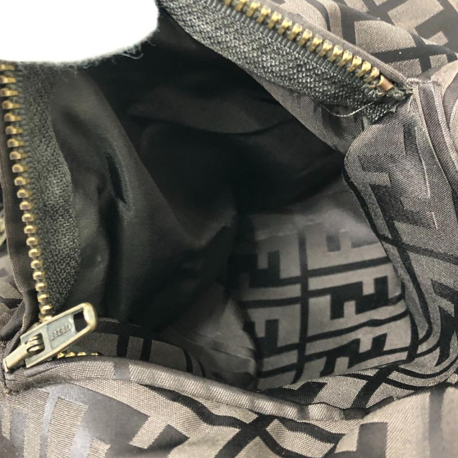 FENDI フェンディ ズッカ柄 アパレル ジップアップ アウター ジャケット ナイロンジャケット ブラウン レディース【中古】 | FENDI | 05