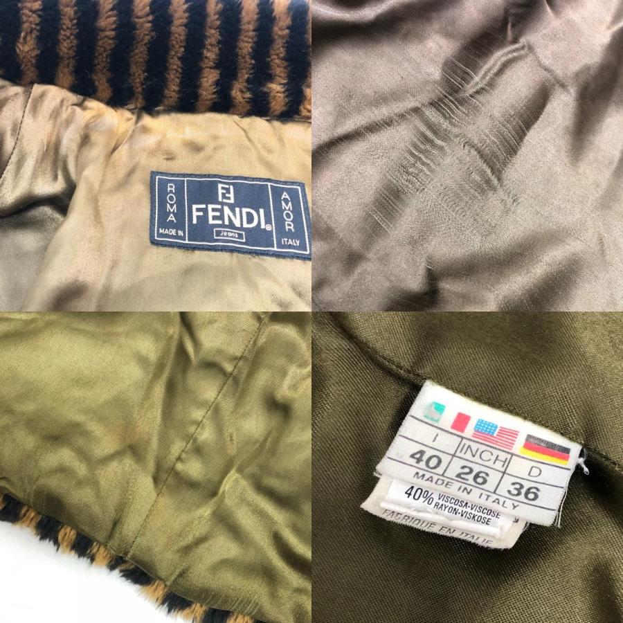 FENDI（フェンディ） ズッカ ペカン アパレル アウター エコファー