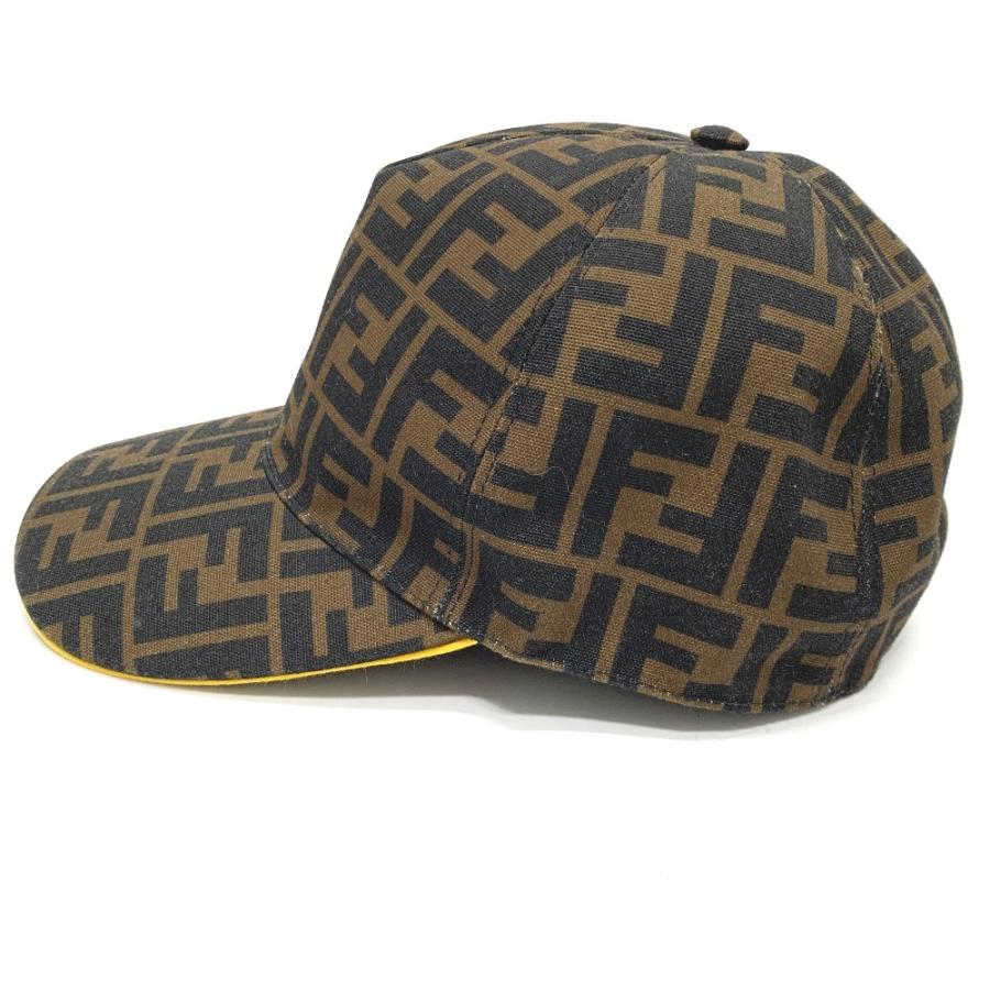 フェンディ FENDI キャップ FXQ768 ズッカ ベースボール キャップ