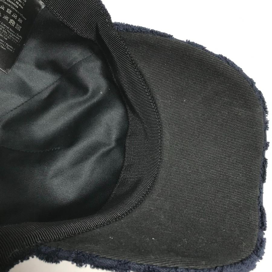 FENDI 美品 フェンディ FXQ768 ズッカ パイル 帽子 キャップ帽 ベース  