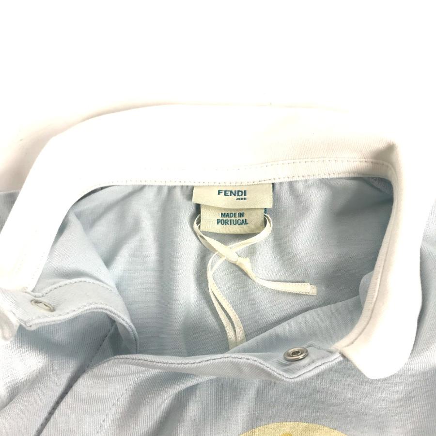 新品同様 FENDI フェンディ ズッカ ベア ロンパース＆ニット帽セット テディベア セット 服 トップス ベビー BABY ニット帽【中古】 | FENDI | 03