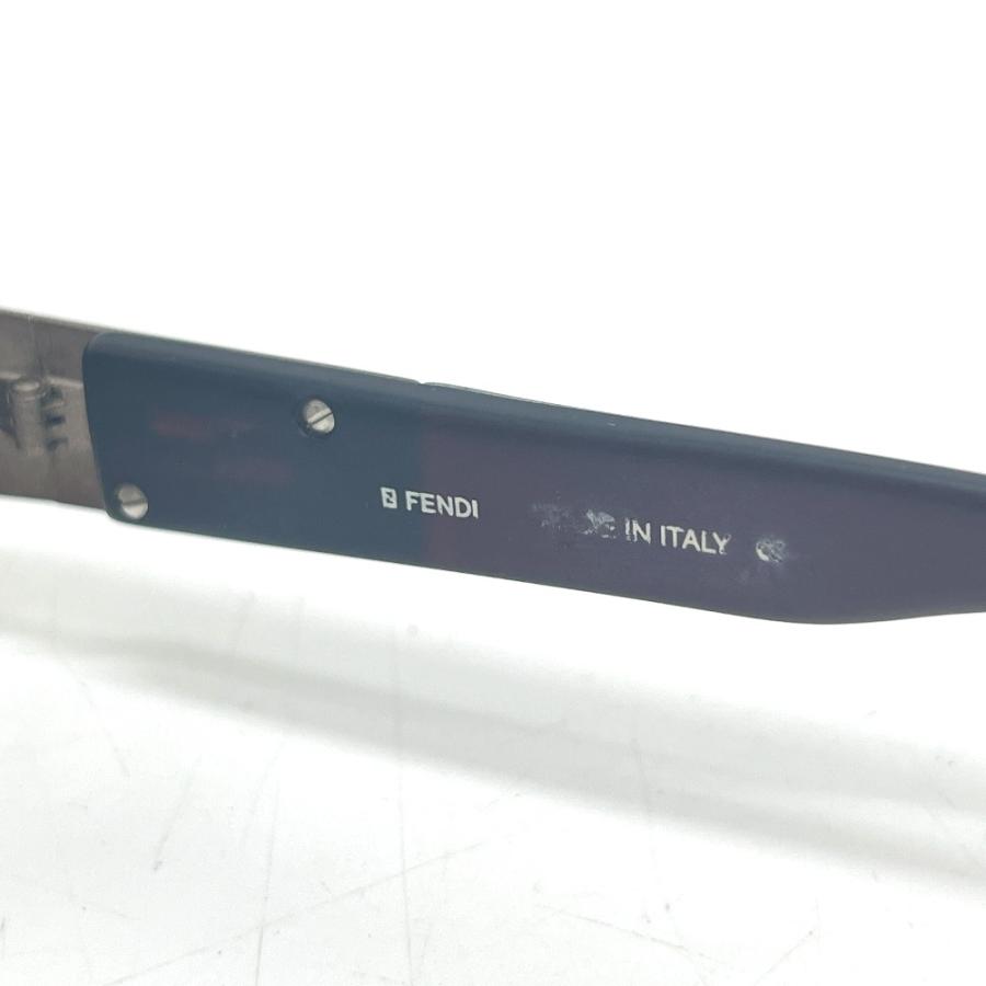 FENDI フェンディ ロゴ アイウェア  サングラス ブラウン ユニセックス【中古】 | FENDI | 06