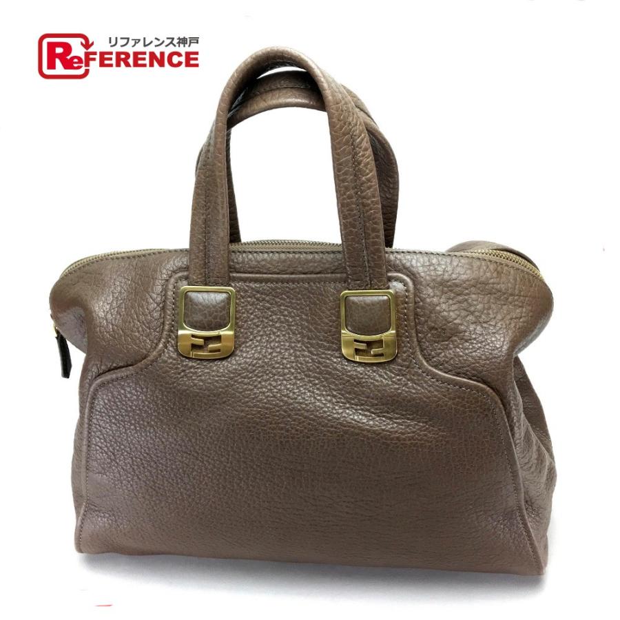 FENDI フェンディ 8BL110 ショルダー ボストンバッグ カメレオン  