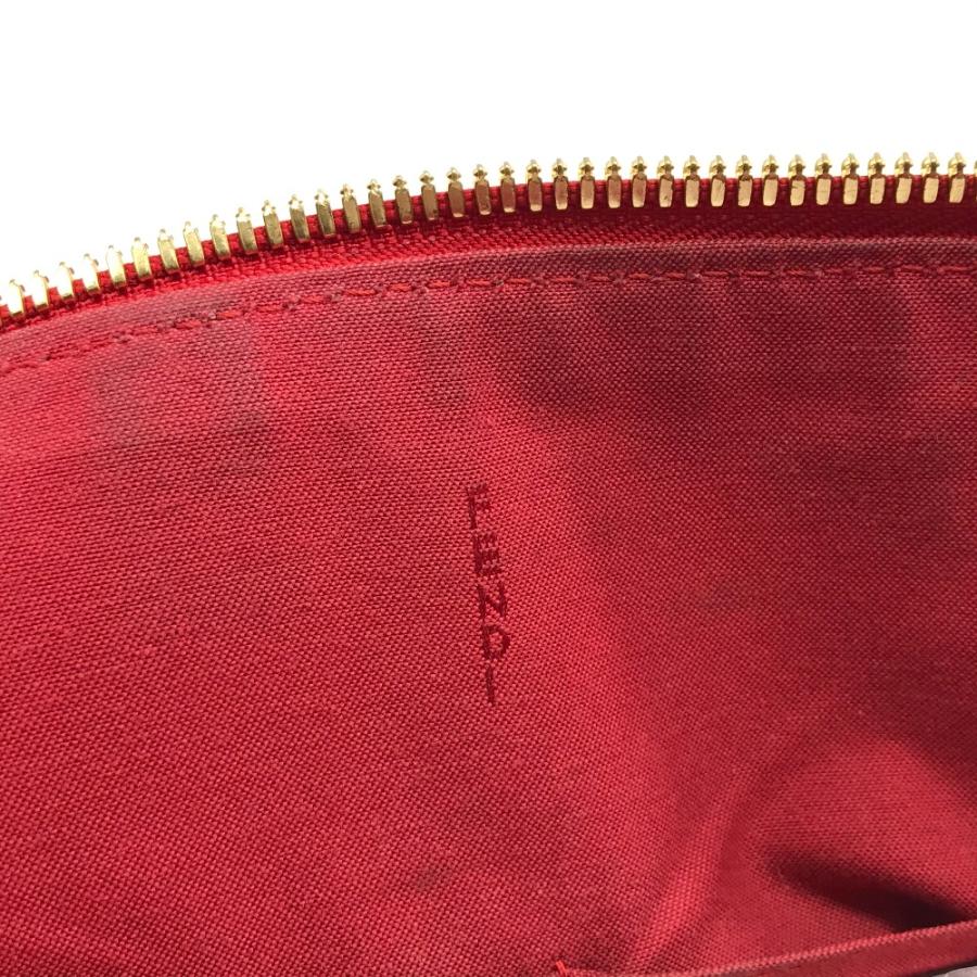 FENDI フェンディ 8BL114 カメレオン カバン 2WAY ショルダーバッグ 斜め掛け ミニボストンバッグ ハンドバッグ レッド レディース【中古】