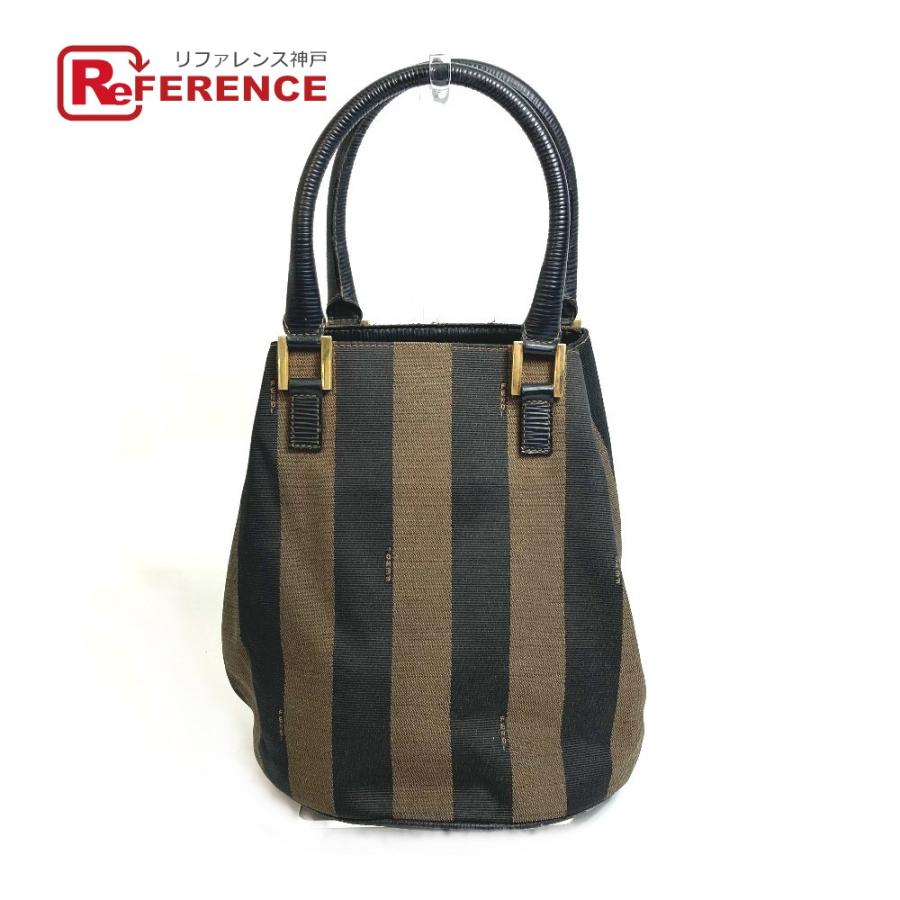 FENDI フェンディ ペカン バケツ型 ハンドバッグ トートバッグ