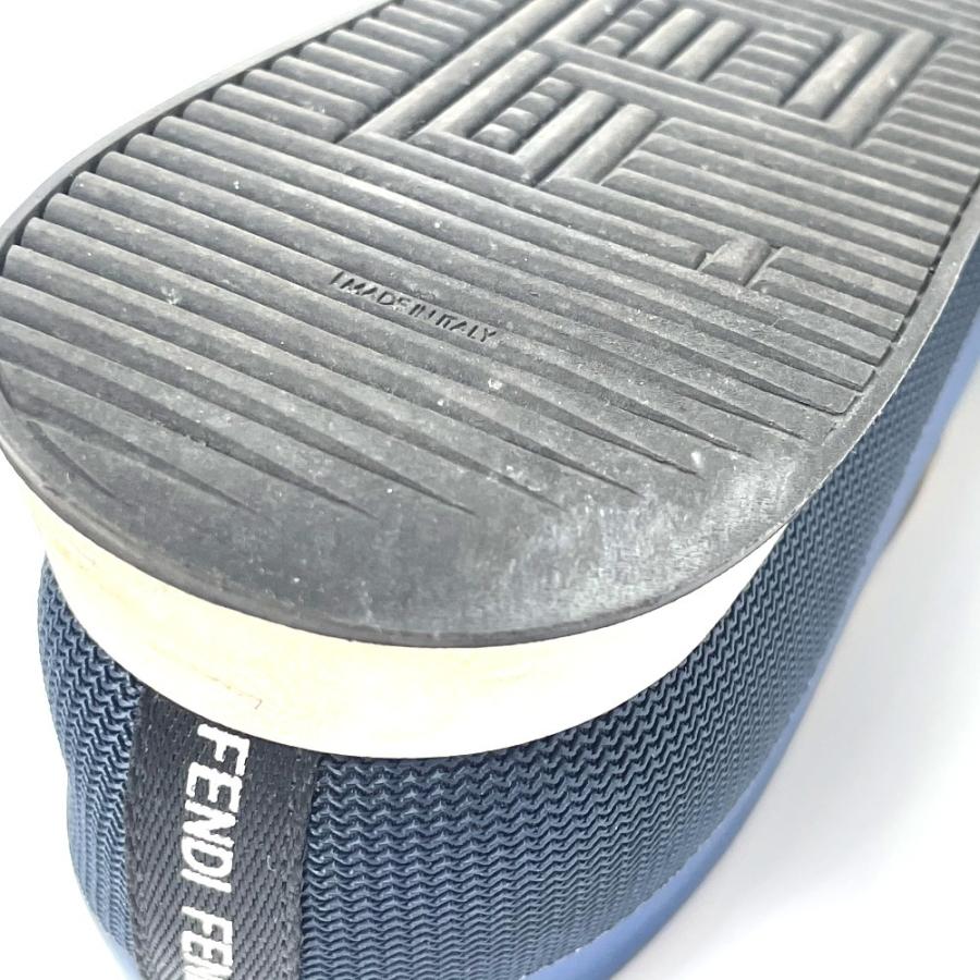 FENDI フェンディ スポーツ ズッカ FF スニーカー メッシュ レディース ブラウン×ネイビー | FENDI | 10