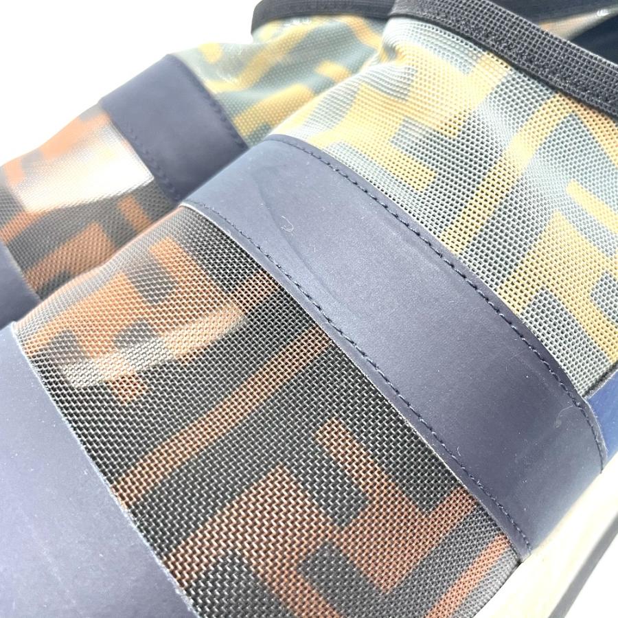 FENDI フェンディ スポーツ ズッカ FF スニーカー メッシュ レディース ブラウン×ネイビー | FENDI | 07