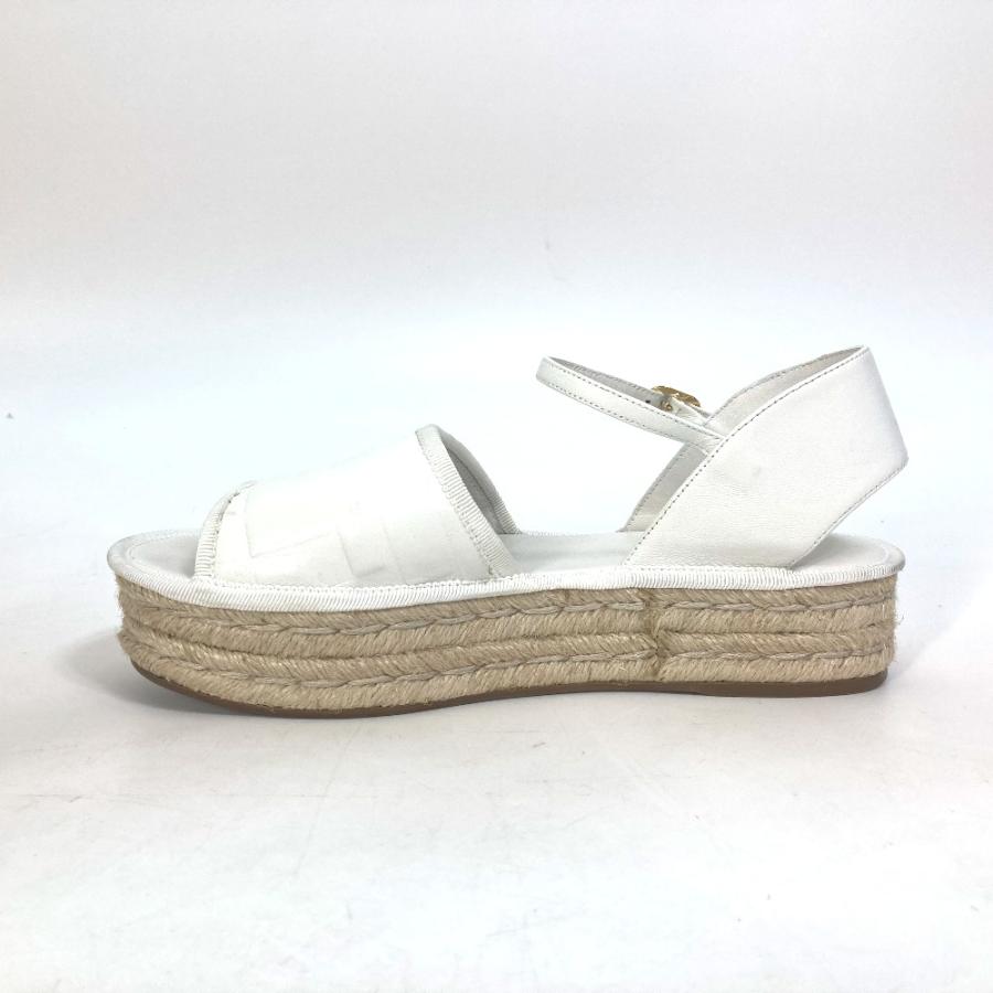 FENDI フェンディ エスパドリーユ プラットフォーム フェンディ ローム 靴 ベルト ズッカ ロゴ サンダル  レディース【中古】 | FENDI | 05