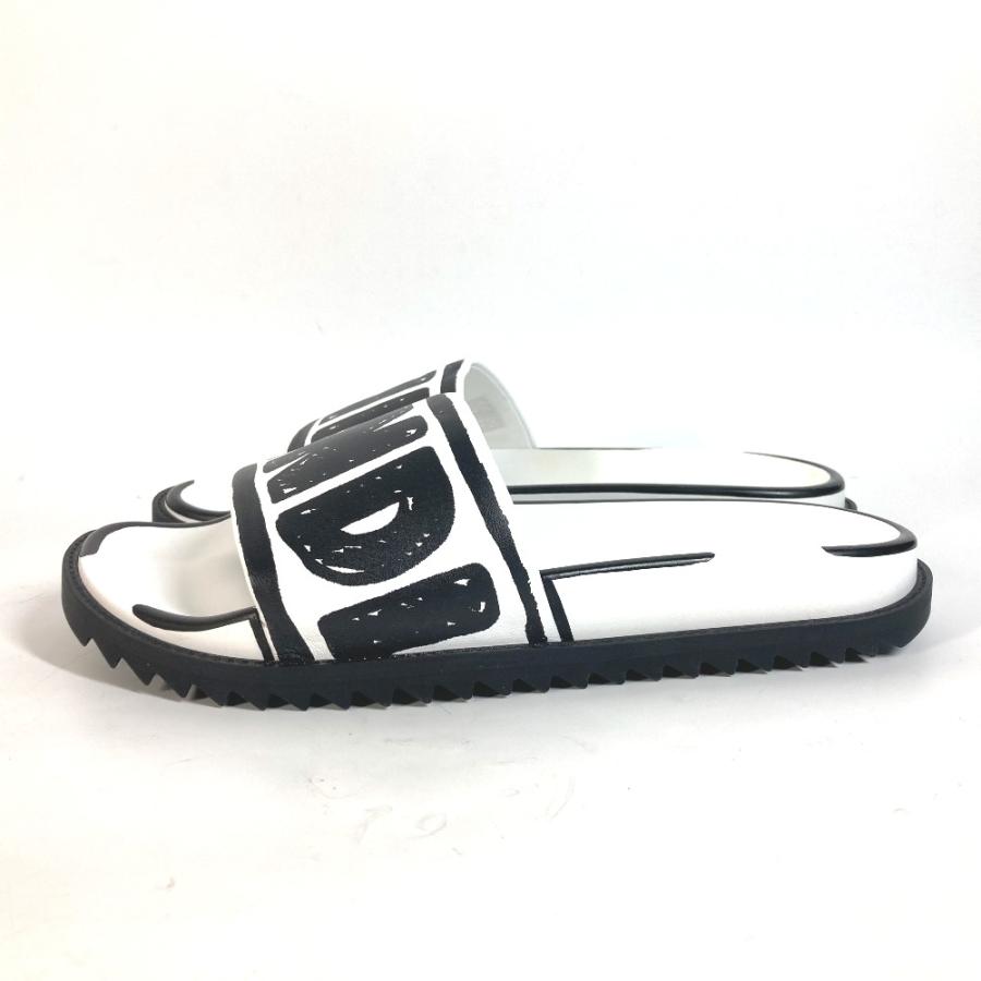 FENDI（フェンディ） 美品 7X1176 ロゴ 靴 シューズ バイカラー 