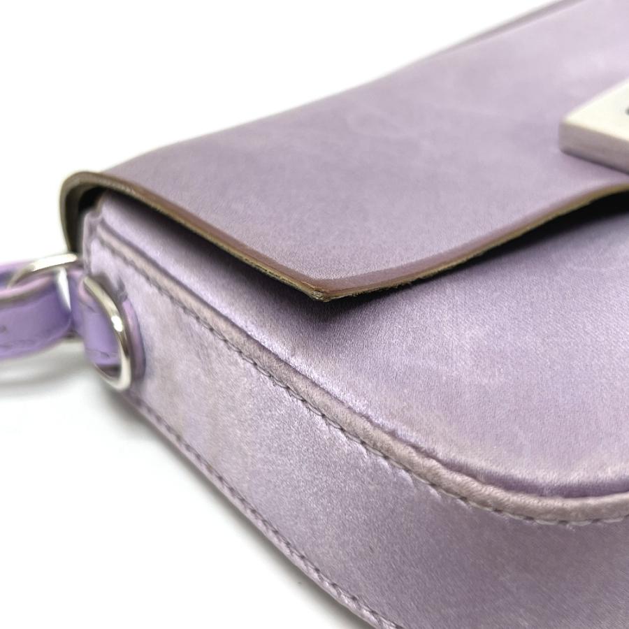 FENDI フェンディ 7AS142 バゲット スマートフォンポーチ 2WAY ミニバッグ カバン バッグ ショルダーバッグ パープル レディース【中古】 | FENDI | 04