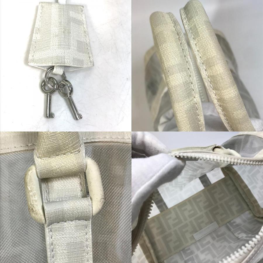 FENDI（フェンディ） ハンドバッグ カバン ズッカ メッシュ ミニ 