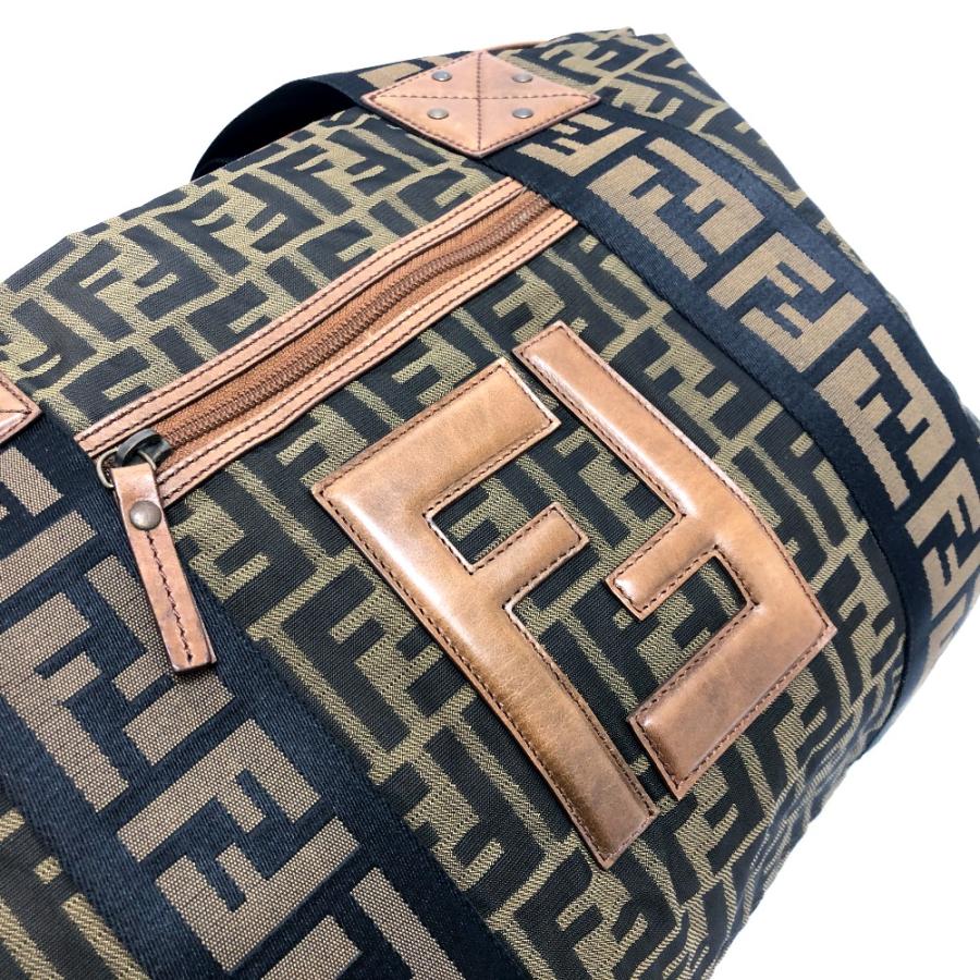 FENDI フェンディ 7VS071 ロゴ ズッカ柄 カバン トートバッグ バッグ  