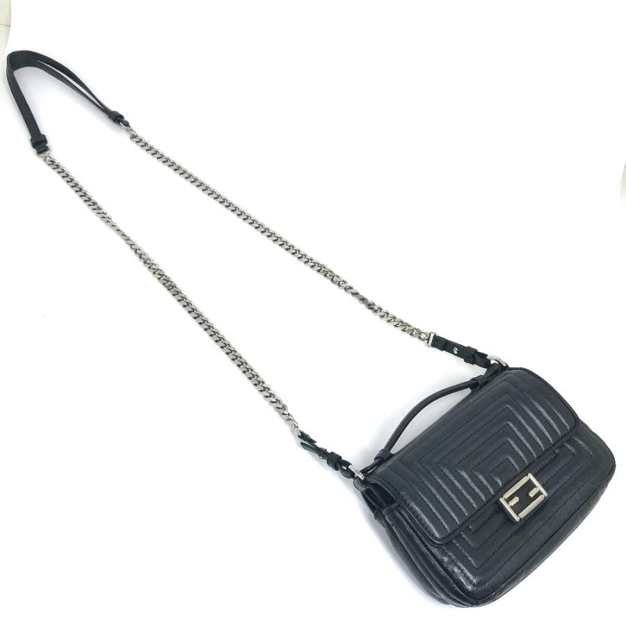 FENDI フェンディ 8M0371 2WAY ダブルマイクロバゲット ミニ  
