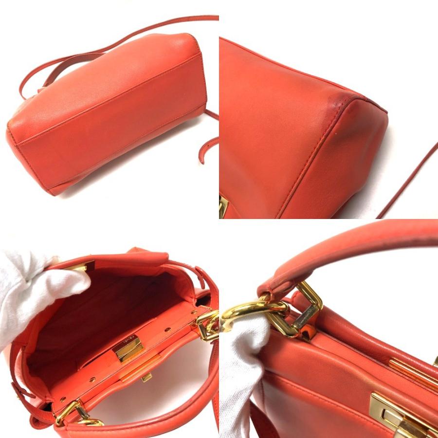 FENDI フェンディ 8BN244 肩掛け 斜め掛け ミニピーカブー 2WAY