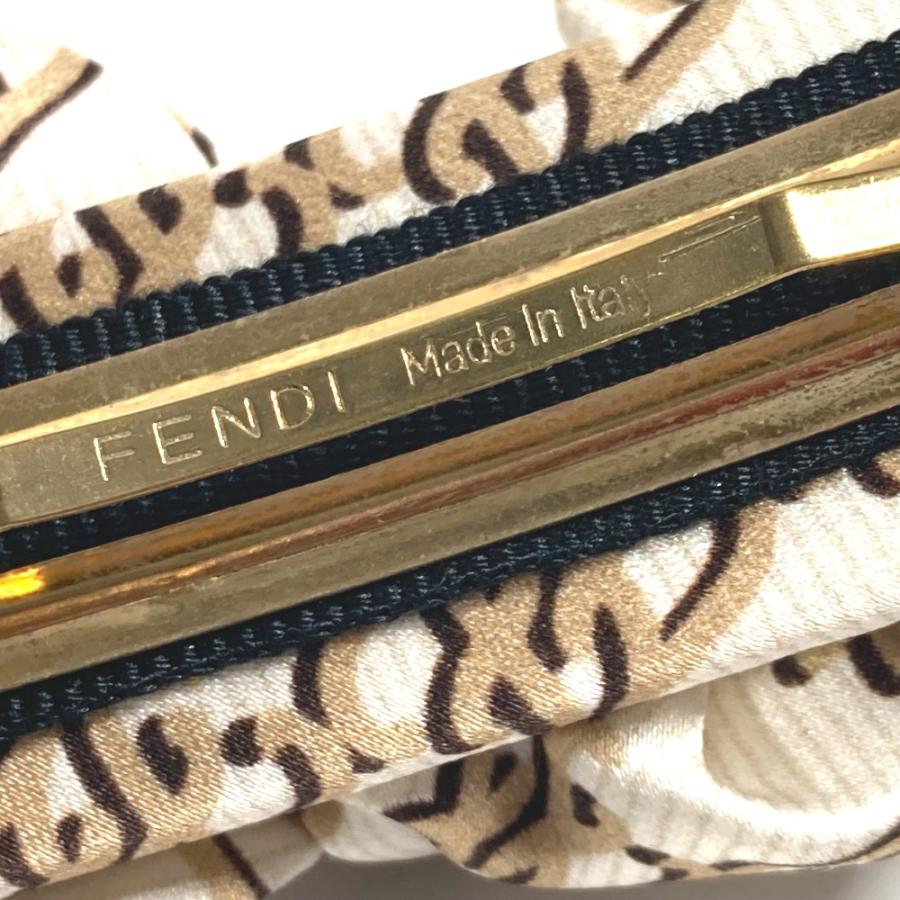 FENDI（フェンディ） 美品 ロゴ リボン りぼん ヘアアクセサリー