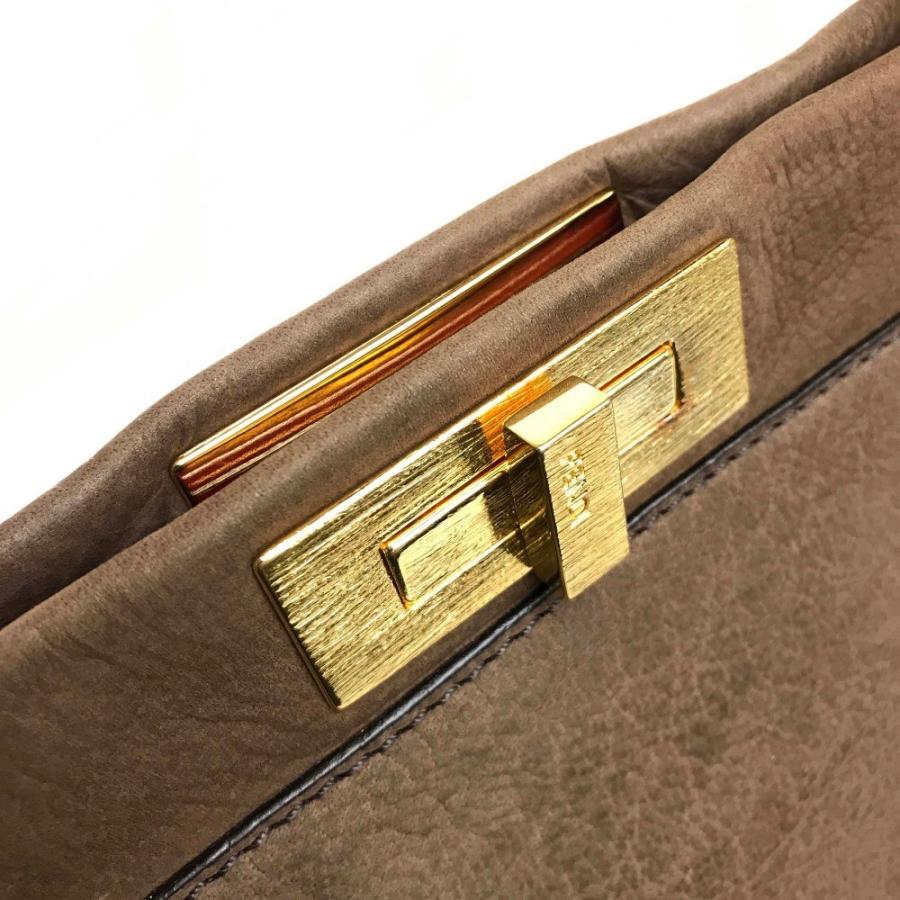 Fendi フェンディ ピーカブー メンズ レディース ハンドバッグ ブラウン ユニセックス 中古 29 リファレンス コレクション 通販 Yahoo ショッピング