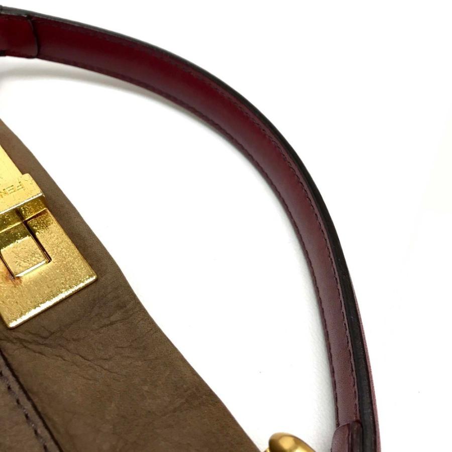 Fendi フェンディ ピーカブー メンズ レディース ハンドバッグ ブラウン ユニセックス 中古 29 リファレンス コレクション 通販 Yahoo ショッピング