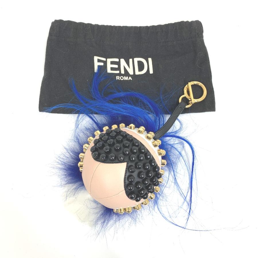 FENDI カールラガーフェルド　バック　チャームno9 FENDI カールラガーフェルドバックチャームno9