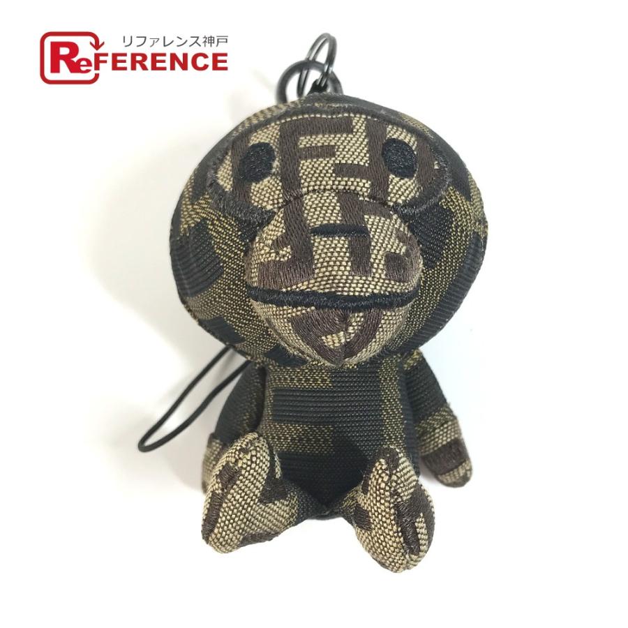 【未使用品】FENDI APE コラボ ズッカ マイロ チャーム FENDI APEコラボ ズッカ柄ベイビーマイロ チャーム | リユース