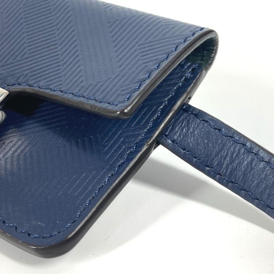 美品 FENDI フェンディ バケット型 バッグ型 キーリング キーホルダー バッグチャーム チャーム ネイビー ユニセックス【中古】 | FENDI | 05