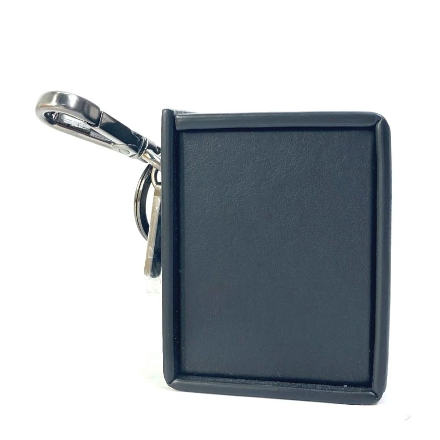 FENDI フェンディ 7AR894 ミニボックス MINIBOX バッグチャーム キーホルダー レザー ブラック レディース【中古】未使用 | FENDI | 02