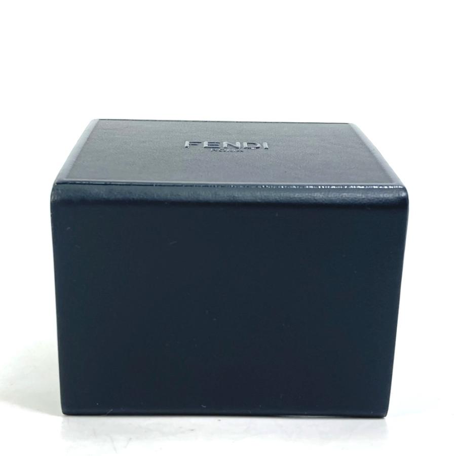 FENDI フェンディ 7AR894 ミニボックス MINIBOX バッグチャーム キーホルダー レザー ブラック レディース【中古】未使用 | FENDI | 04