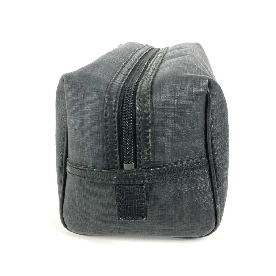 FENDI フェンディ ズッカ ロゴ カバン ポーチ セカンドバッグ ブラック メンズ【中古】 | FENDI | 02