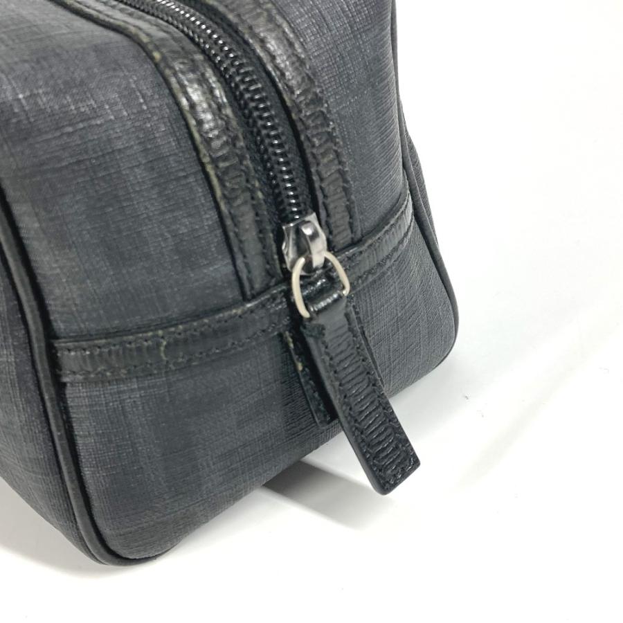 FENDI フェンディ ズッカ ロゴ カバン ポーチ セカンドバッグ ブラック メンズ【中古】 | FENDI | 04