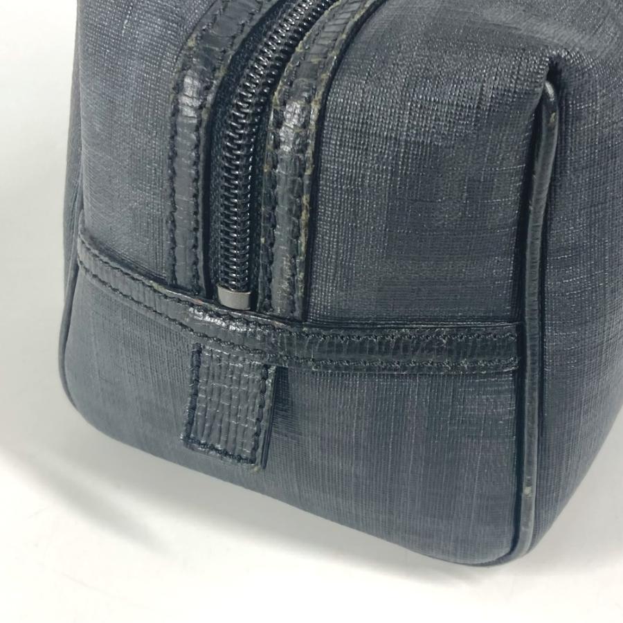 FENDI フェンディ ズッカ ロゴ カバン ポーチ セカンドバッグ ブラック メンズ【中古】 | FENDI | 06