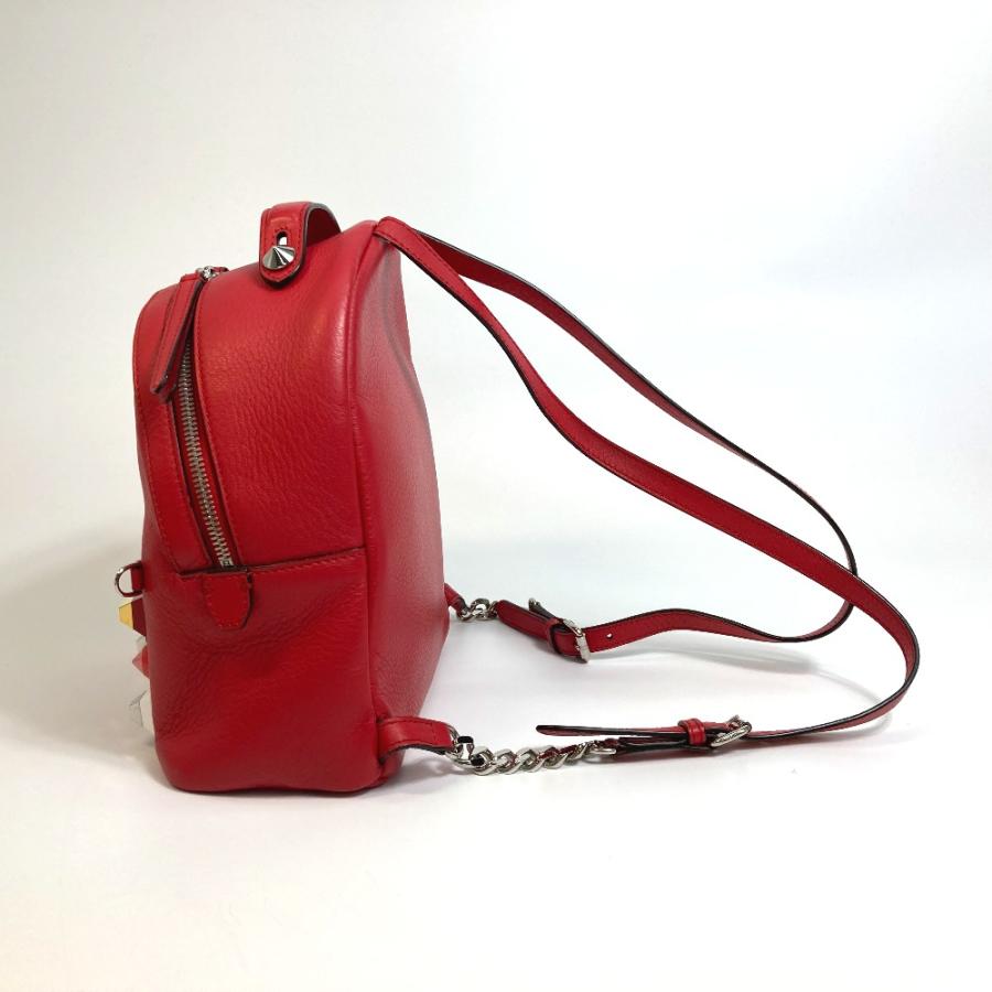FENDI フェンディ 8BZ038 リュックサック ミニ バックパック バレンタイン限定色 スタッズ | FENDI | 02